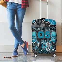 Custom Power Football Luggage Cover Aboriginal Dot Art Pattern DT05