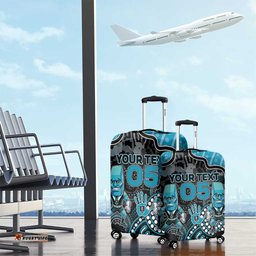 Custom Power Football Luggage Cover Aboriginal Dot Art Pattern DT05