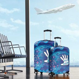 NAIDOC Week 2026 Luggage Cover Turtle Dream On The Waves DT05