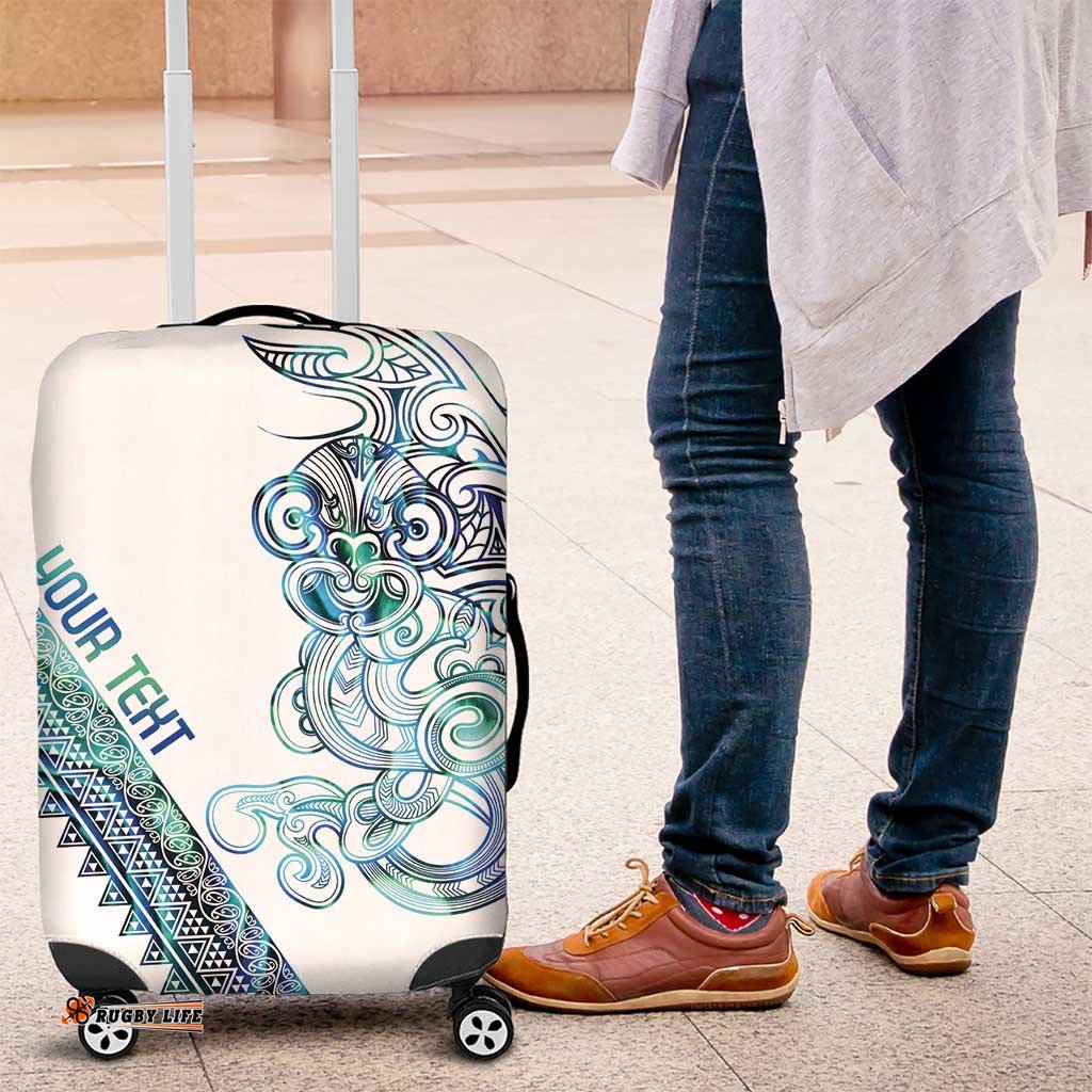 Kahui Whetu Paua shell Kowhaiwhai Taniko Personalised Luggage Cover Taniwha Maori Tribal Style LT9