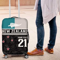 Custom NZ Cricket Pride Luggage Cover Silver Fern Fan Supporter Apparel LT9