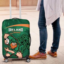 Ireland Rugby Sevens Luggage Cover Go Champions Irish Shamrock LT14