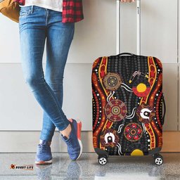NAIDOC Week 2026 Luggage Cover Together We Rise Together We Stay Deadly LT9