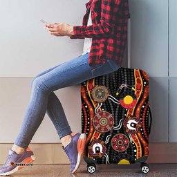 NAIDOC Week 2026 Luggage Cover Together We Rise Together We Stay Deadly LT9