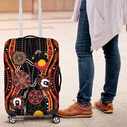 NAIDOC Week 2026 Luggage Cover Together We Rise Together We Stay Deadly LT9
