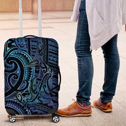 New Zealand Hammerhead Shark Luggage Cover Maori Haehae Mangopare Galaxy LT14