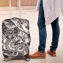Aotearoa Maori Hei Tiki Luggage Cover Kiwikiwi Kowhaiwhai Puhoro Motif LT9