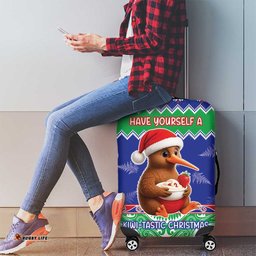 New Zealand Christmas Luggage Cover Have Yourself A Kiwi-tastic Christmas LT05