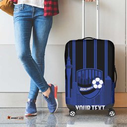 New Zealand Auckland Football Custom Luggage Cover Go City of Sails Est 2025 LT14