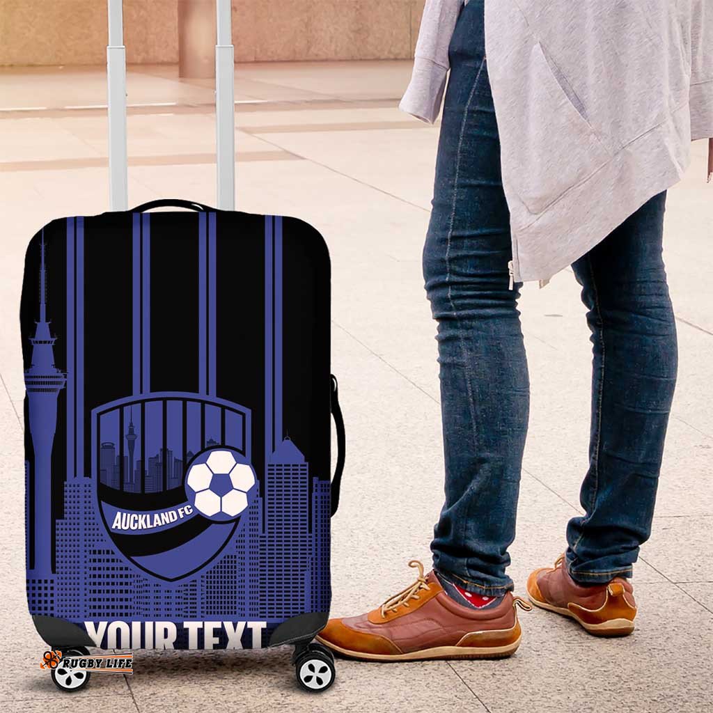 New Zealand Auckland Football Custom Luggage Cover Go City of Sails Est 2025 LT14