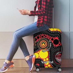 Essendon Bombers NAIDOC Week 2026 Personalised Luggage Cover 50 Years of Deadly Aboriginal Art LT14