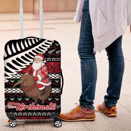 New Zealand Kiwi Santa Christmas Luggage Cover He Wairua Kirihimete LT9