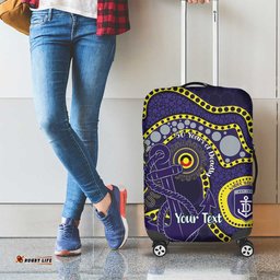 Dockers NAIDOC Week 2026 Personalised Luggage Cover 50 Years of Deadly Aboriginal Art LT14