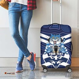 AFL Cats Football Personalised Luggage Cover Final Geelong Premiers Trophy Aboriginal LT14