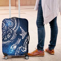 Matariki Galaxy Luggage Cover New Zealand Map Maori Pattern LT9