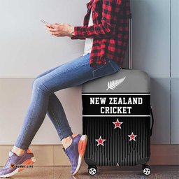 New Zealand Cricket Luggage Cover Black Cap Unbeatable LT05