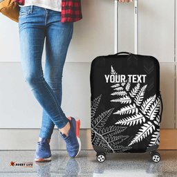 New Zealand Lawn Bowls Personalized Luggage Cover Wrap-Around Silver Fern LT7