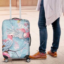 Galah Birds Australia Baby Blue & Pink Luggage Cover LT7