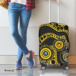Richmond NAIDOC Week 2026 Personalised Luggage Cover 50 Years of Deadly Aboriginal Art LT14