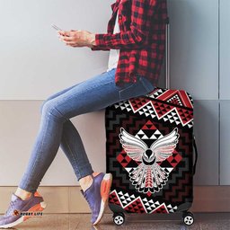 Taniko Aotearoa Luggage Cover Poutama Mix Piwakawaka - Ver02 LT7
