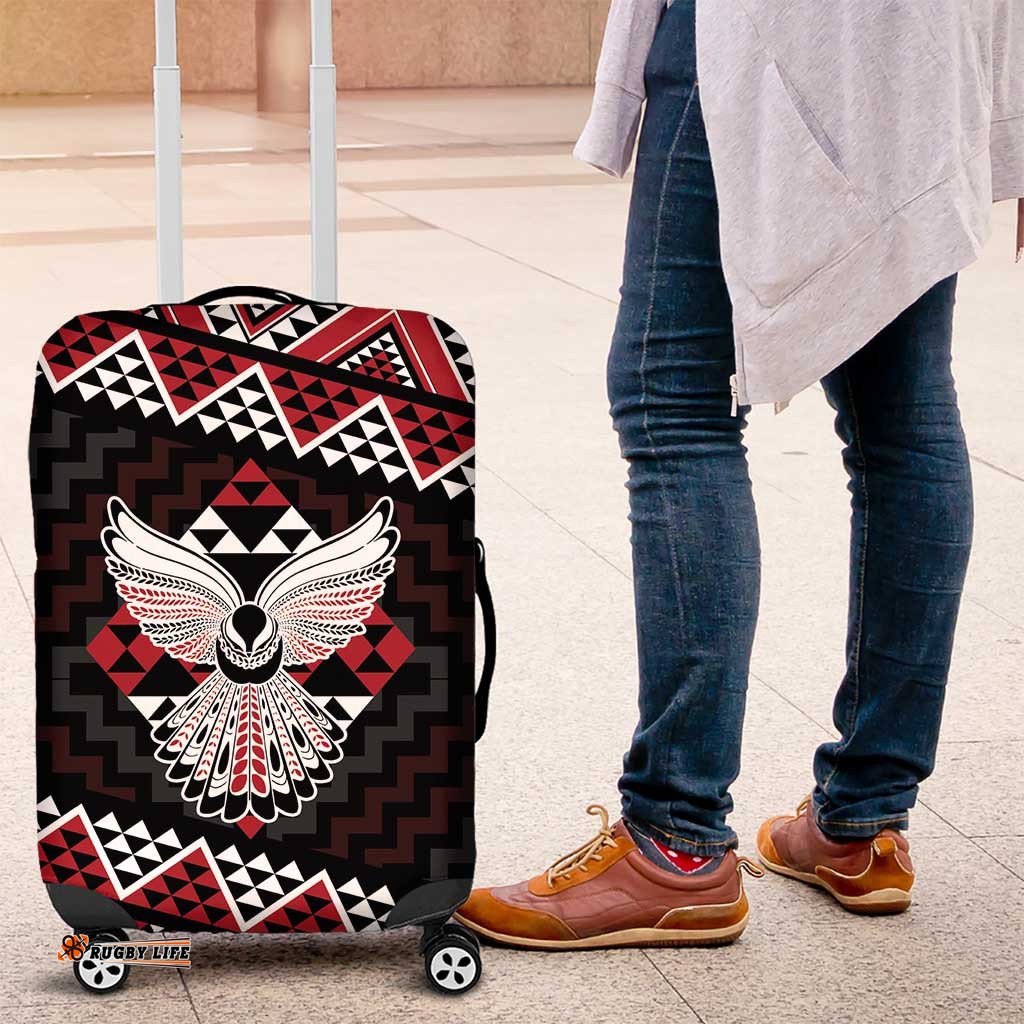 Taniko Aotearoa Luggage Cover Poutama Mix Piwakawaka - Ver02 LT7