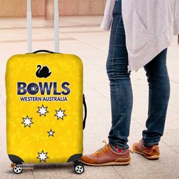 Western Australia Lawn Bowls Luggage Cover Aussie Minimalist Style LT9