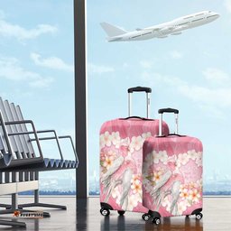 Pink Galah Australia Valentine's Day Luggage Cover I Love You With All My Heart LT14