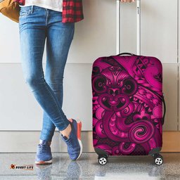 Aotearoa Maori Hei Tiki Luggage Cover Mawhero Kowhaiwhai Puhoro Motif LT9