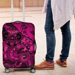 Aotearoa Maori Hei Tiki Luggage Cover Mawhero Kowhaiwhai Puhoro Motif LT9