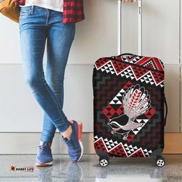 Taniko Aotearoa Luggage Cover Poutama Mix Piwakawaka LT7