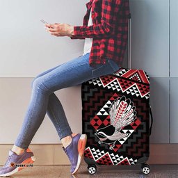 Taniko Aotearoa Luggage Cover Poutama Mix Piwakawaka LT7
