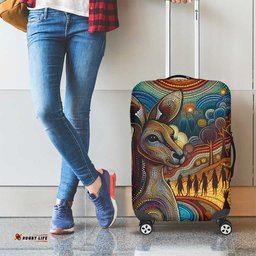 Aboriginal Dreamtime Stories Land Luggage Cover LT9