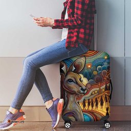 Aboriginal Dreamtime Stories Land Luggage Cover LT9