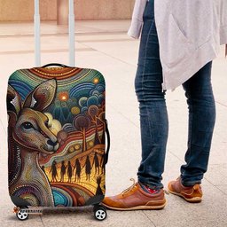 Aboriginal Dreamtime Stories Land Luggage Cover LT9
