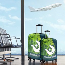 Torres Strait Islands Luggage Cover Vibrant Polynesian Tribal Pattern Art TS04