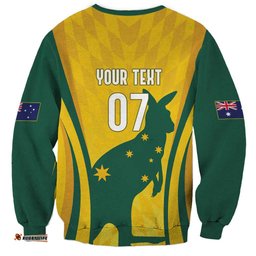 Australia Socceroos Custom Sweatshirt 2026 Forever Golden LT7