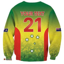 Australian Tasmania Lawn Bowls Custom Sweatshirt Aussie Minimalist Style LT9