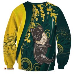 Australia Day Sweatshirt Koala Aboriginal Art LT7