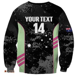 Custom Australia Matildas 2026 Sweatshirt Come On Aussie Grunge Style LT14