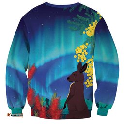 Australia Northern Lights Scenery Sweatshirt LT7