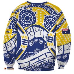 Australian Capital Territory Sweatshirt For The King The Law And The People LT9