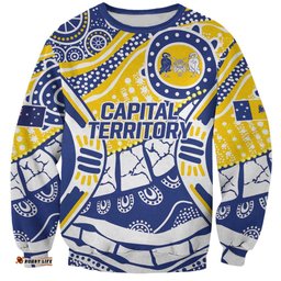 Australian Capital Territory Sweatshirt For The King The Law And The People LT9