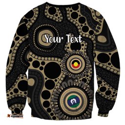 Collingwood NAIDOC Week 2026 Personalised Sweatshirt 50 Years of Deadly Aboriginal Art LT14