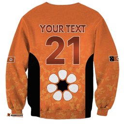 Australian Northern Territory Lawn Bowls Custom Sweatshirt Aussie Minimalist Style LT9