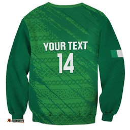 Custom Ireland Cricket Sweatshirt Irish Celtic Knot - National Color LT14