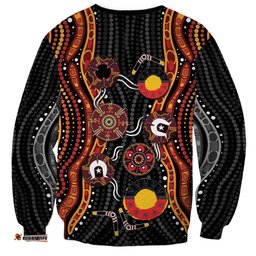 NAIDOC Week 2026 Sweatshirt Together We Rise Together We Stay Deadly LT9