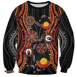 NAIDOC Week 2026 Sweatshirt Together We Rise Together We Stay Deadly LT9