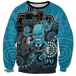 Custom Power Football Sweatshirt Aboriginal Dot Art Pattern DT05