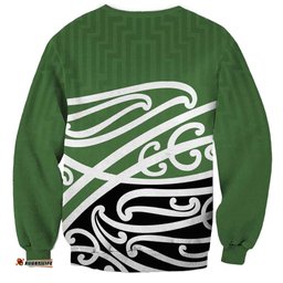 Green Fern New Zealand Kowhai Ngutukak Sweatshirt LT9