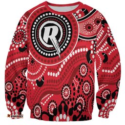 Renegades Cricket Custom Sweatshirt Australian Aboriginal LT9